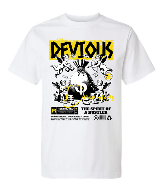 Devious Dreamers "Spirit of a Hustler" Graphic Tee